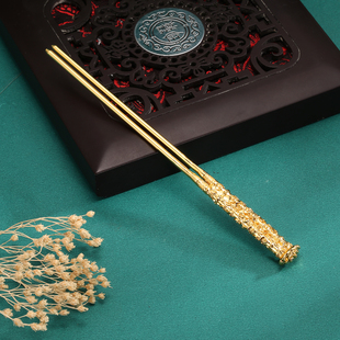 纯铜镀金复原宋代金银器花筒钗发簪 复古 汉服 古典盘发簪子