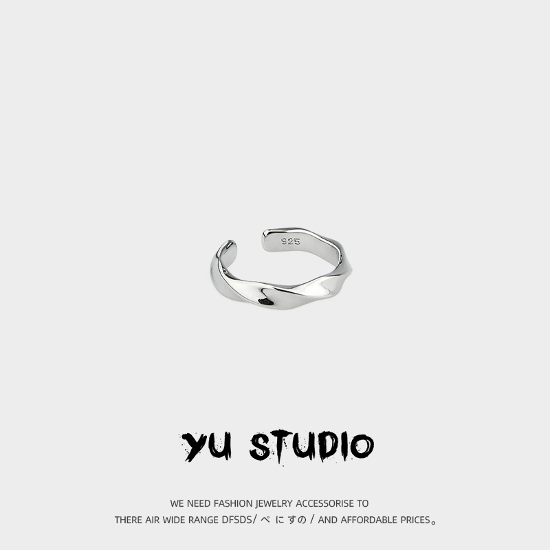 精致细戒指开口指环YUSTUDIO