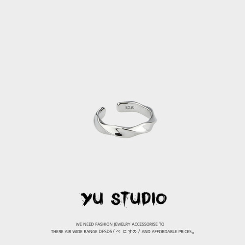 精致细戒指开口指环YUSTUDIO