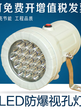 led防爆视孔反应釜视镜探照灯内视镜灯220伏24v大功率防爆探照灯