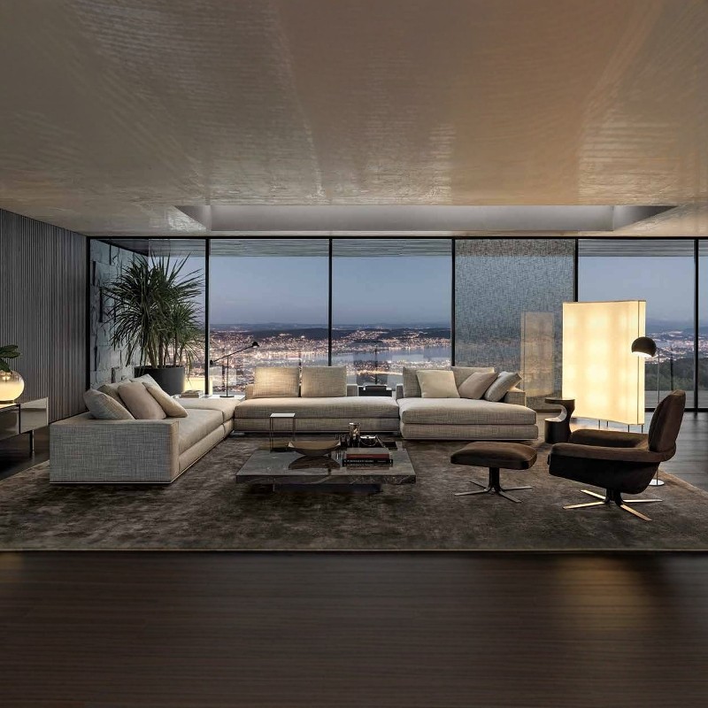 意大利转角沙发现代沙发