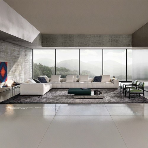 意大利现代沙发转角沙发