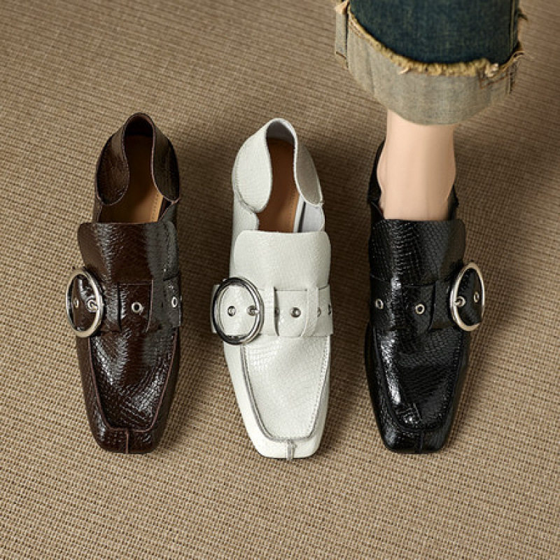 2025新款真皮复古英伦风小皮鞋女平底乐福鞋一脚蹬懒人单鞋豆豆鞋,居家布艺,居家婚庆拖鞋,淘宝优惠券,粉丝福利购,淘宝优惠卷