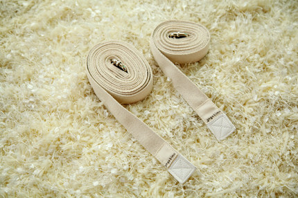 yogatime艾扬格瑜伽辅具 瑜伽绳/ 瑜伽带/伸展带（2.8米长）