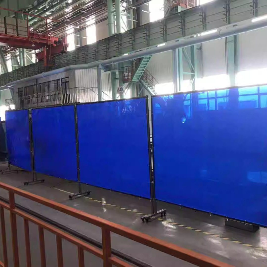 焊接防护帘电焊遮光帘防弧光软帘板车间工位电焊防弧光软板防护帘