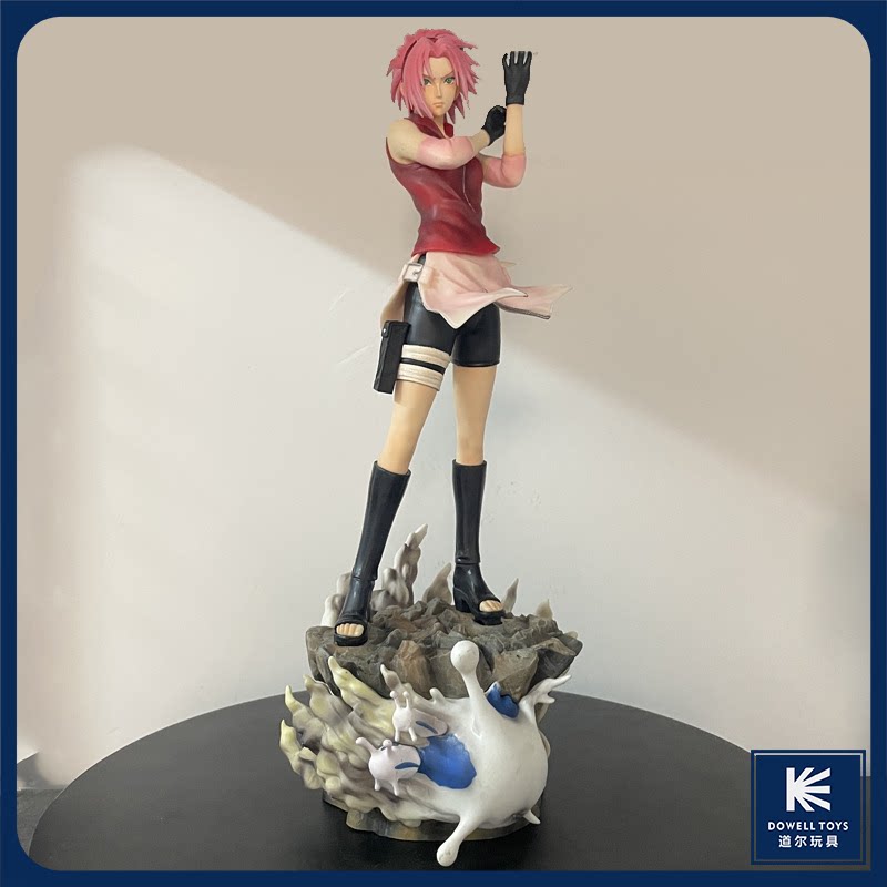 【火影忍者】春野樱  站姿门神共鸣款 小场景地台 动漫手办模型