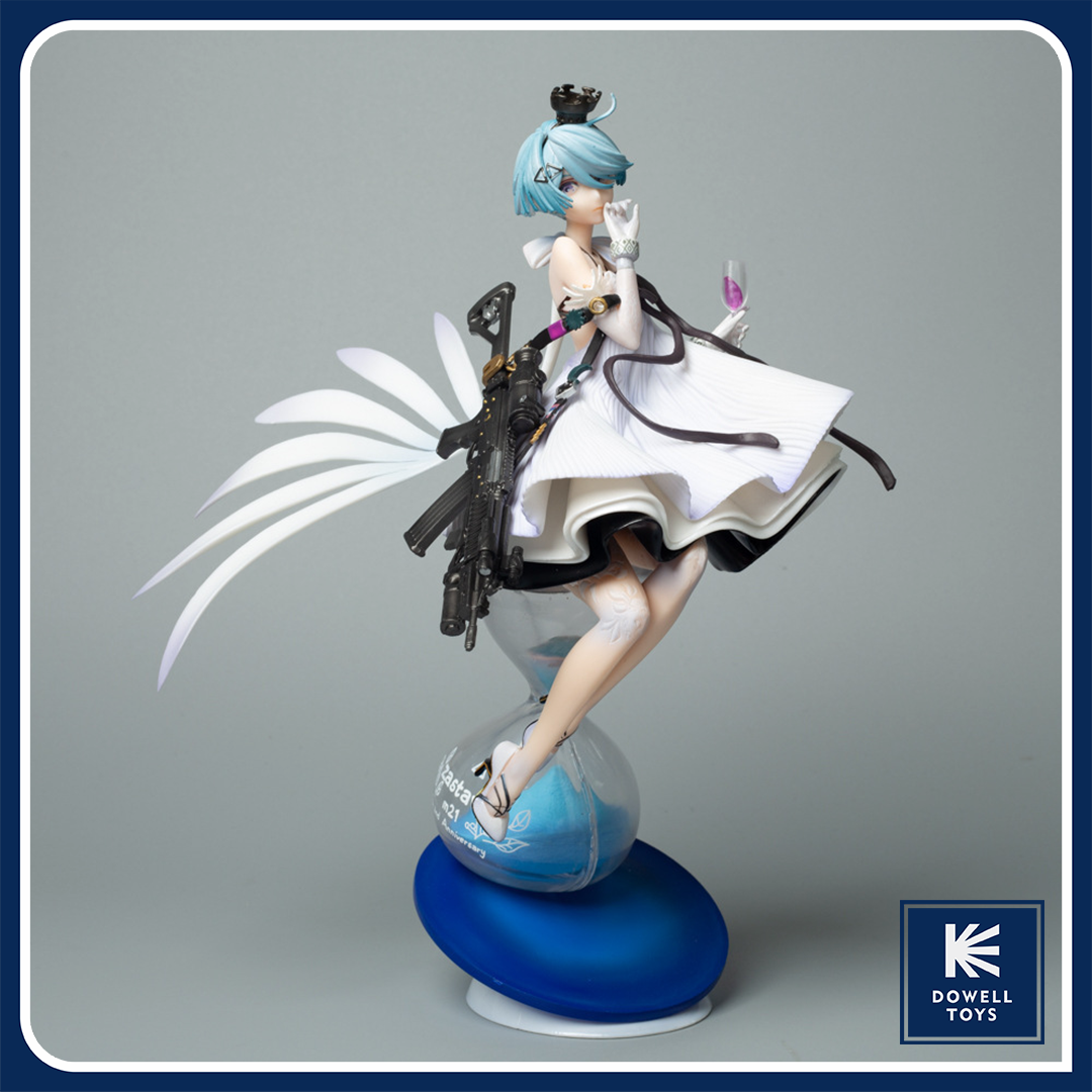 【少女前线】Zas M21白棋皇后 美少女系列 动漫手办模型国产实拍