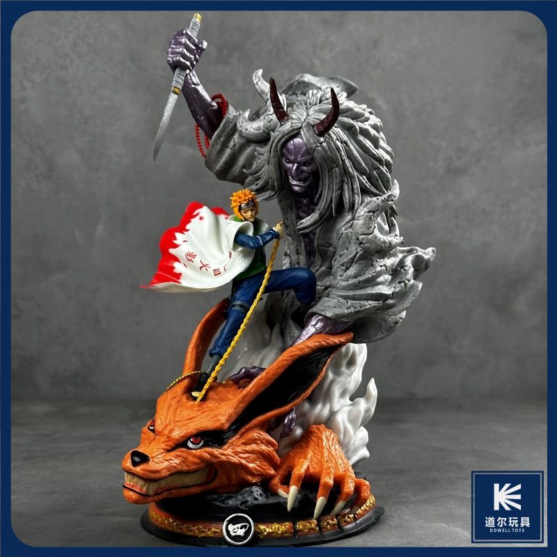 【火影忍者】 波风水门 四代目 尸鬼封尽 动漫手办模型国产实拍