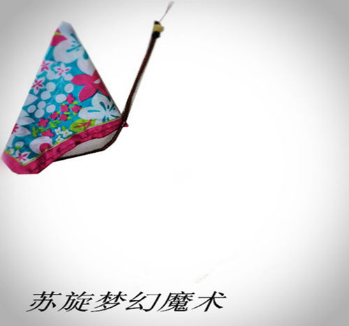 魔术道具 幽灵魔巾 搞笑小丑 神秘软硬丝巾站立 滑稽年会商演
