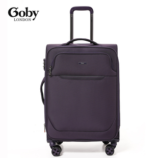 外贸出口英国Goby拉杆箱包女男防爆刮拓展超轻登机旅行李箱托运箱