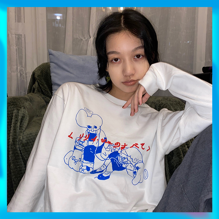 斯特物种关于莉莉可爱宽松长袖