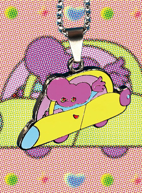 曼斯特物种男女锌合金可爱吊坠有趣