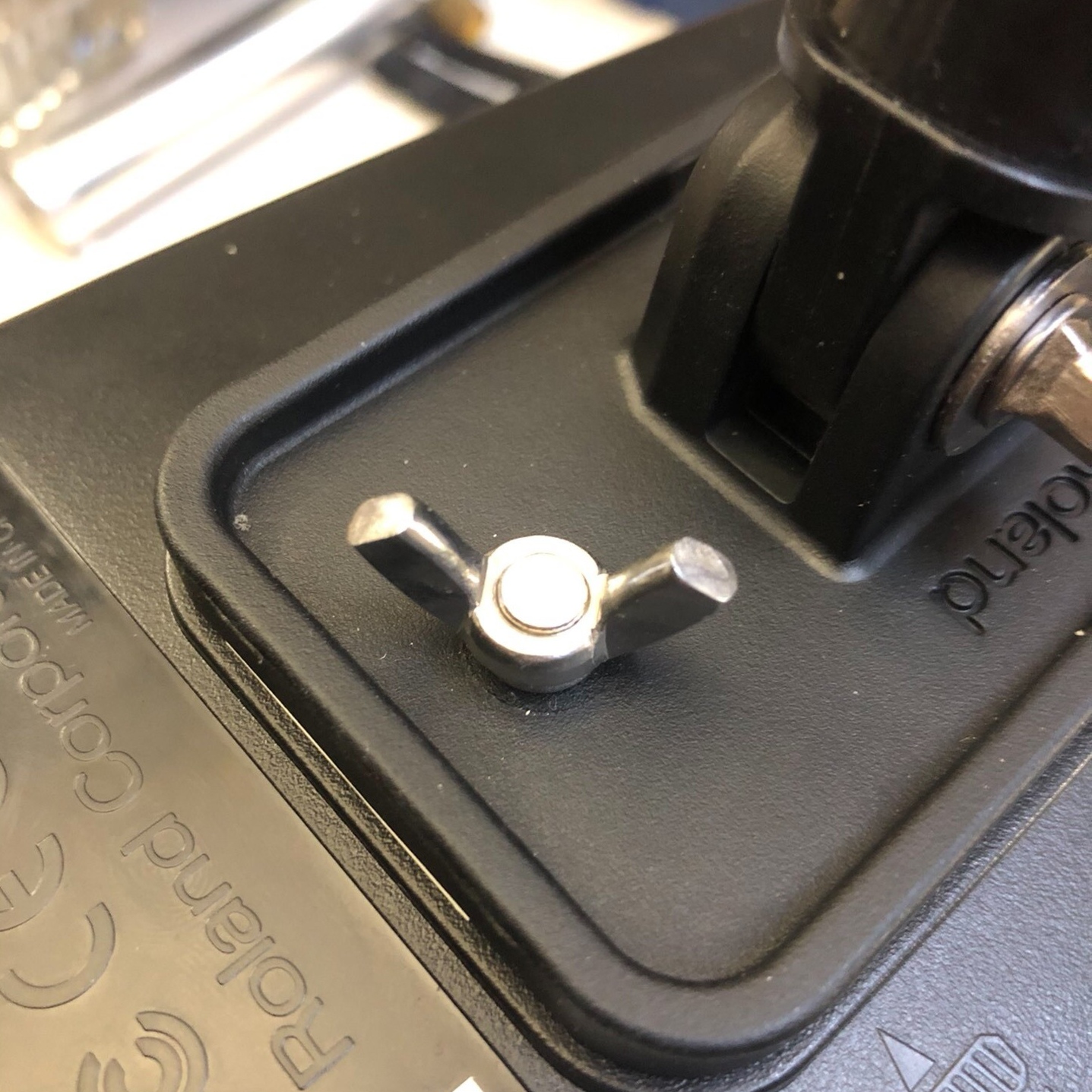 Roland罗兰电鼓主机音源底座固定螺丝音源固定手拧螺丝