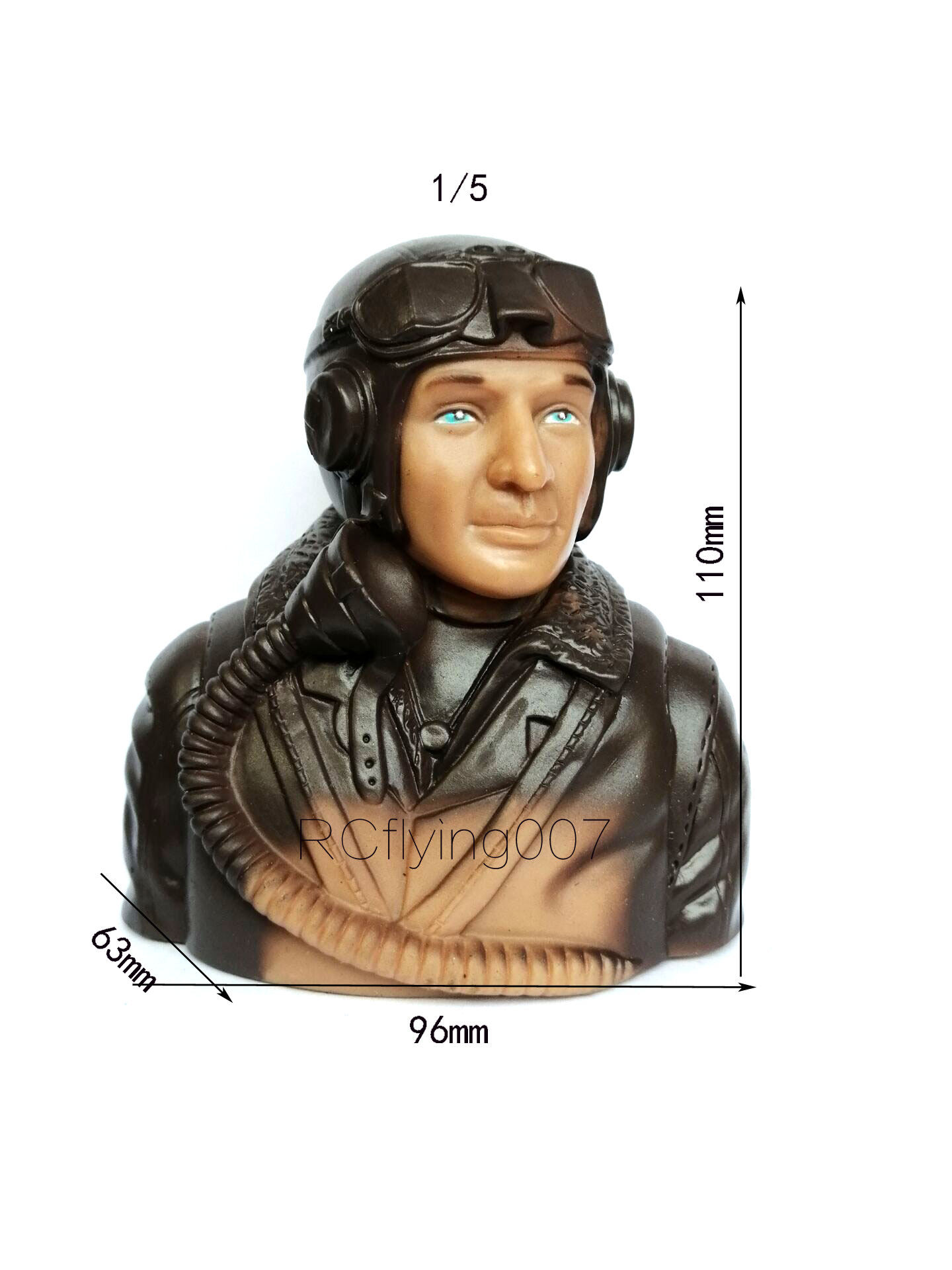 【特价】模型飞机飞行员  公仔 二战飞行员 兵人 1/5  1/6  现货