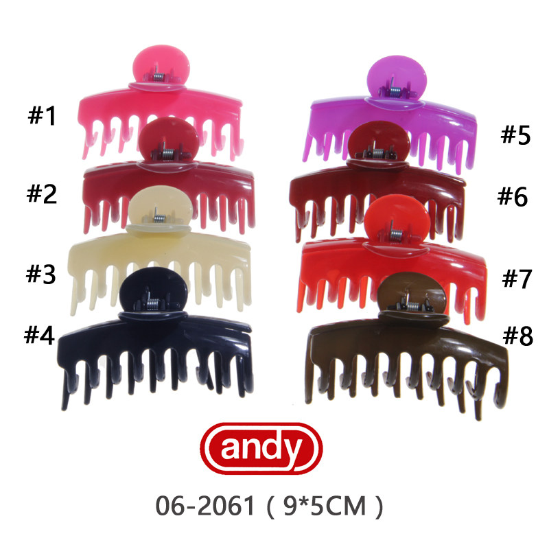 进口andy大爪耐折色泽清丽发饰