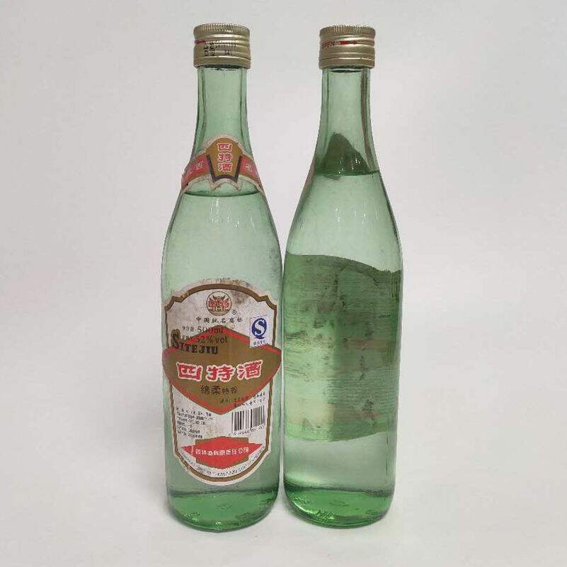 陈年老酒2011年四特酒莲四系列52度高度玻璃瓶四特酒 500ml白酒
