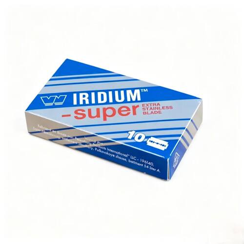 超级铱金WIZAMET SUPER IRIDIUM刀片双面安全剃须刀片刮胡刀片