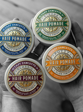 Captain Fawcett男士发蜡定型清香头发刘海蓬松打理神器发泥发油