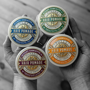 Captain Fawcett男士发蜡定型清香头发刘海蓬松打理神器发泥发油
