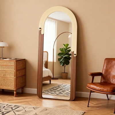 镜子全身穿衣镜落地家用中古风