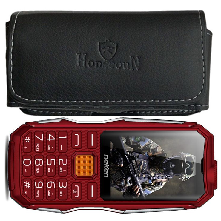 手机皮套挂腰男士老式老人机手机套老年机手机套腰包穿皮带跨腰带