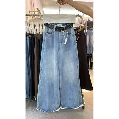 0318高腰牛仔加绒牛仔裤女