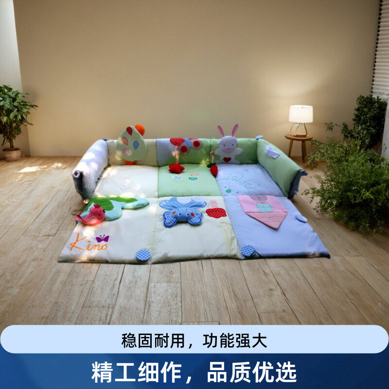 便携式婴儿床可折叠宝宝旅行床新生儿床中床多功能婴儿爬行游戏垫
