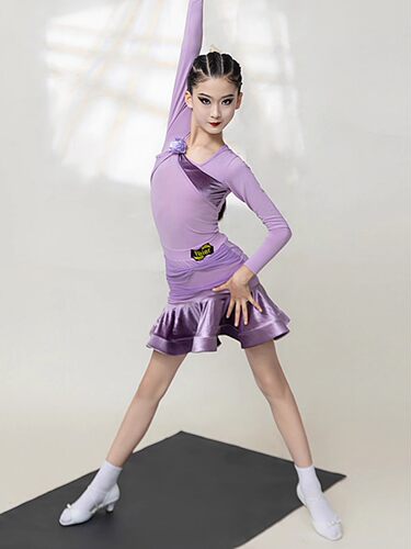 拉丁舞蹈练功服表演服2023年新款