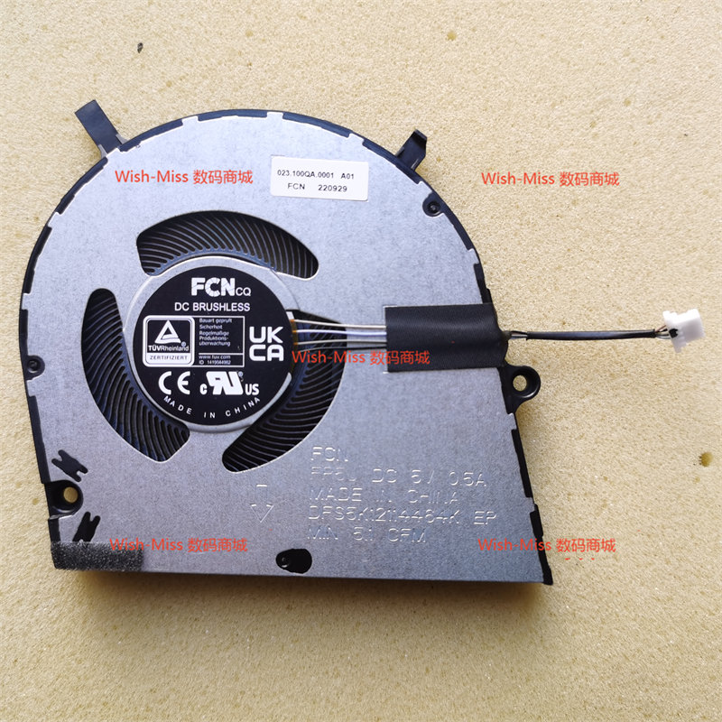 适用于 DELL戴尔 22款灵越 Inspiron 7425 2-in-1 FP5J 散热 风扇