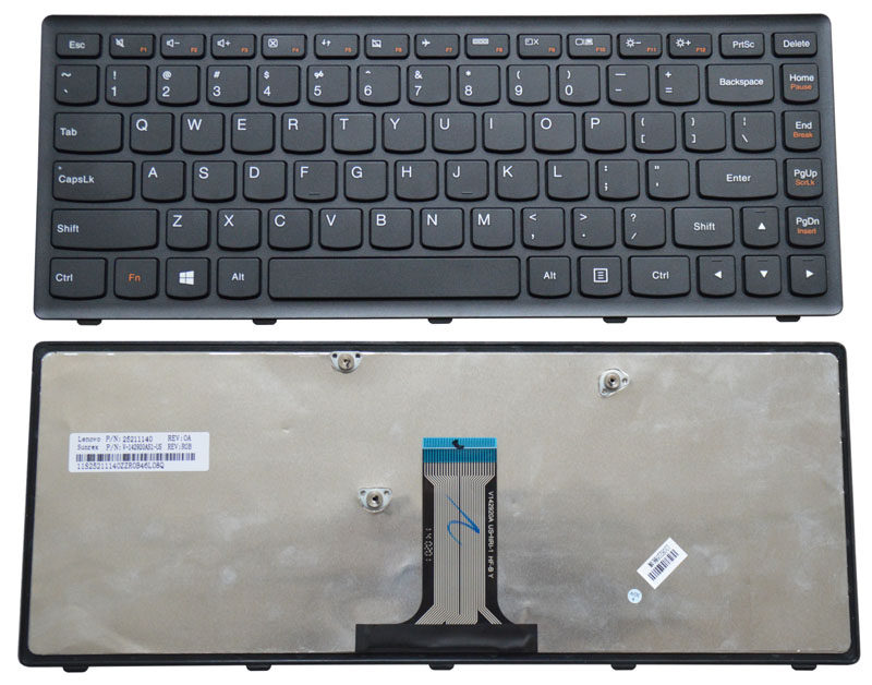 适用 联想 G400S G405S FLEX 14 G410S N410 Z410 S410P 英文键盘