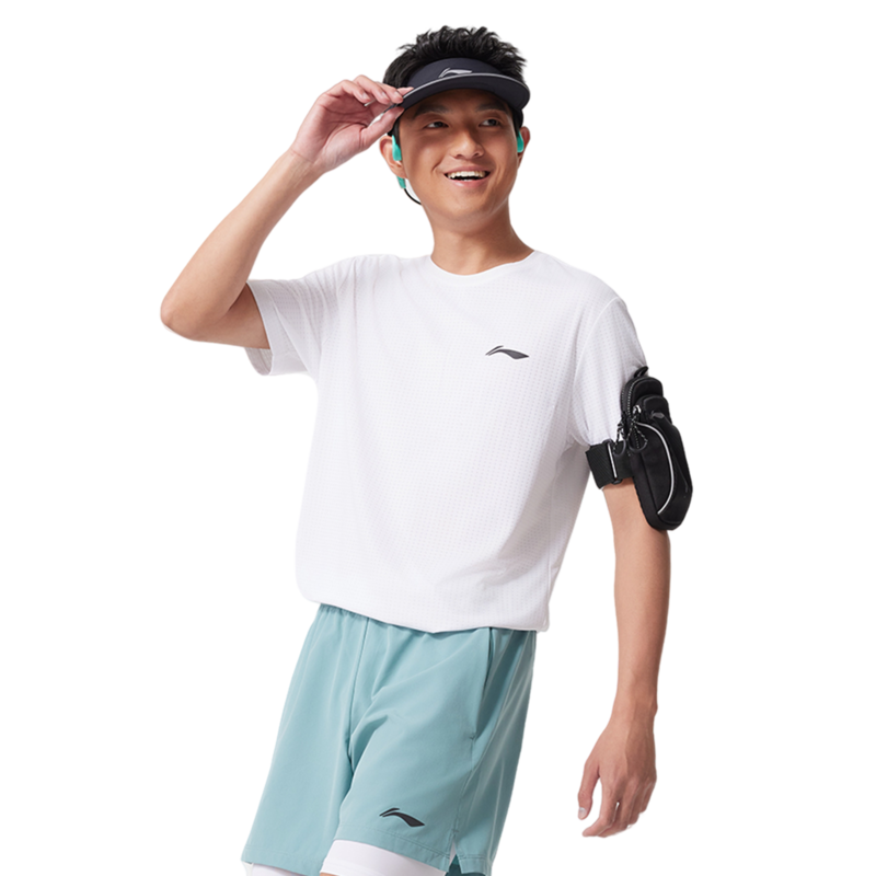 2025李宁专业跑步正品夏季男子反光速干透气短袖T恤ATSV471,运动服/休闲服装,运动T恤,淘宝优惠券,粉丝福利购,淘宝优惠卷
