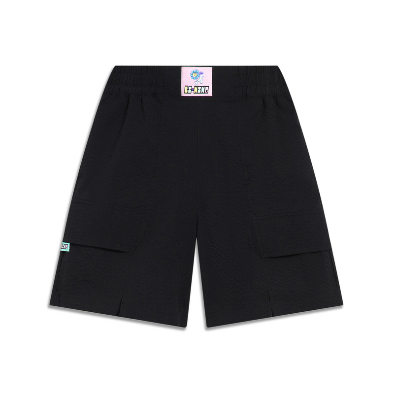 LI-NING/李宁春季女童运动潮流轻薄透气运动短裤YKST010--B品