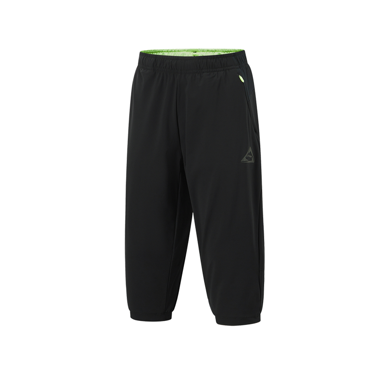 李宁男童综合体能系列针织运动七分裤夏季轻薄透气运动裤YKYU081