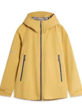 李宁CF溯万龙甲男女同款反光防泼水连帽拉链冲锋衣ACFU005