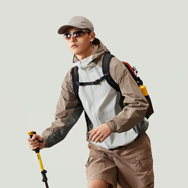 中国李宁2024CF溯风衣男子春季开衫长袖休闲运动外套AFDU713-B品