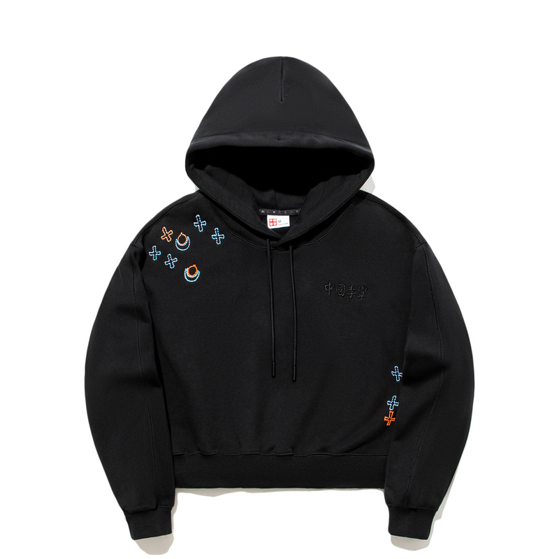 中国李宁女套头连帽卫衣春秋宽松型潮流时尚休闲卫衣AWDT948-B品