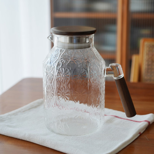 高硼硅复古大容量冷水壶茶水壶