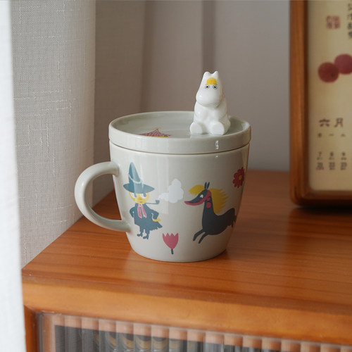 姆明带盖陶瓷马克杯礼盒