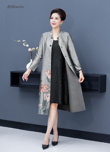 三宅真丝褶皱面穿外套女士薄风衣