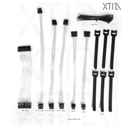 【XTIA 定制模组线】显卡线硬盘供电线模组电源定制线