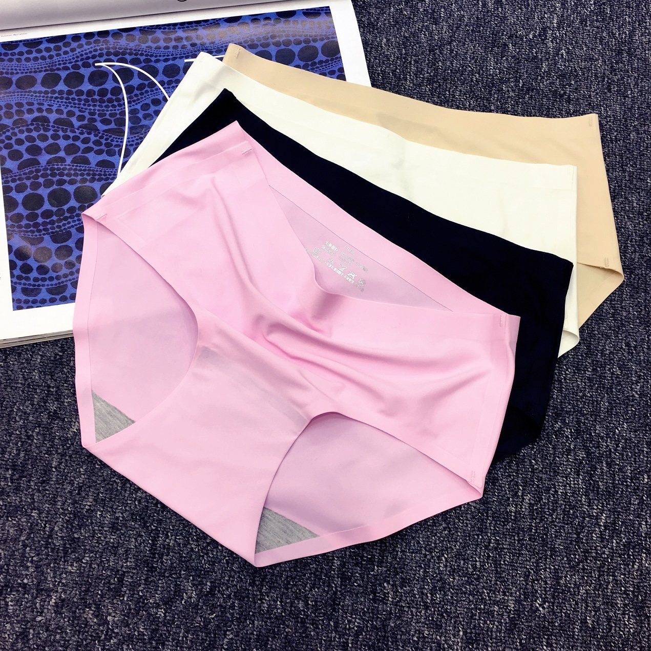 Slip jeunesse simple en coton - Ref 668612 Image 1