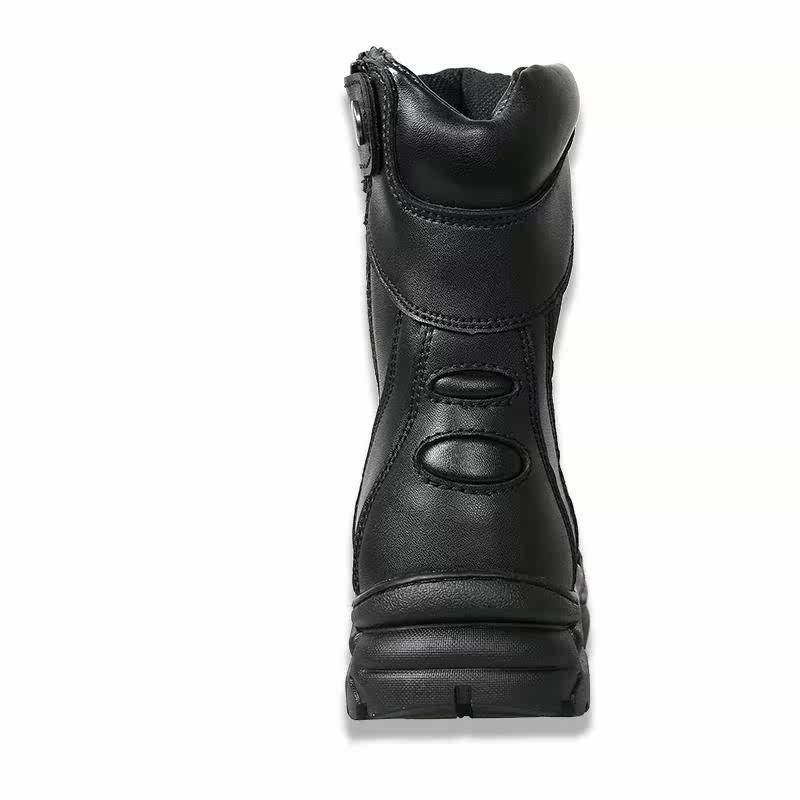 Boots militaires en cuir - porter - Ref 1397477 Image 4