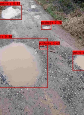 DL00653-基于YOLOX网络模型的道路负障碍检测完整代码含数据集