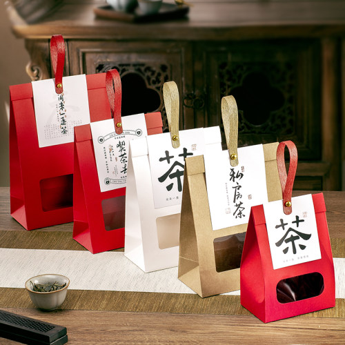 茶叶包装袋牛皮纸#可定制