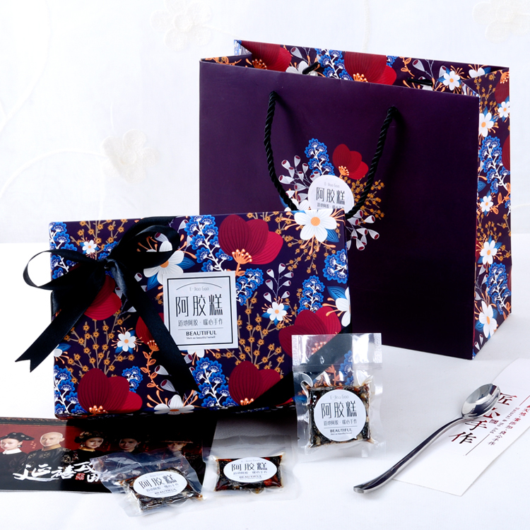 阿胶糕固元膏包装袋礼品盒