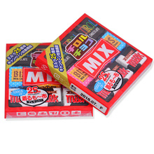 日本进口零食 MIX多彩什锦巧克力9粒装 松尾精选朱古力 50g