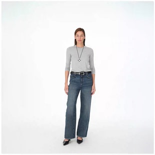 REFOUND TEN设计师品牌加绒休闲牛仔裤CK014