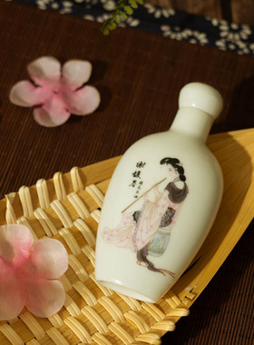 百年谢馥春桂花头油35ml 护发 景德镇瓷瓶国货护肤品老牌干枯毛躁