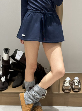 【现货】FIZZFLY | 25冬季设计师品牌新款抽绳运动短裙