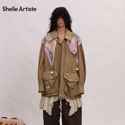 【现货】SHELLE ARTISTE26春季新复古流浪感跳舞吧派克服男女同款